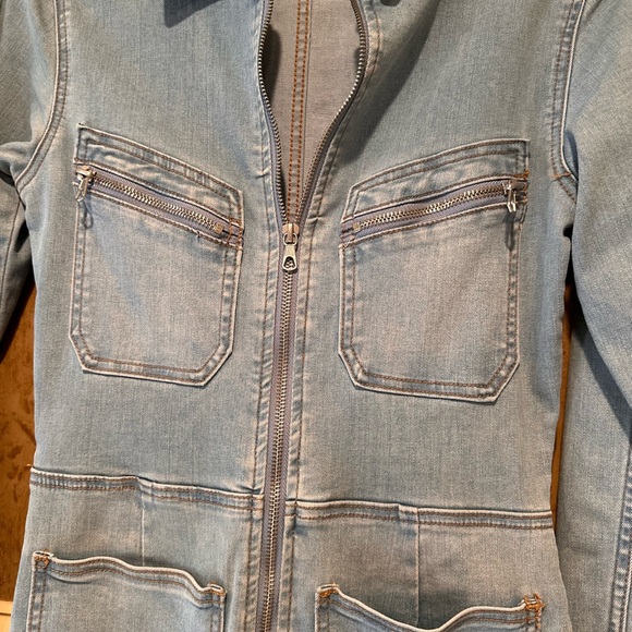 Free people Denim jumpsuit - Picture 2 of 2